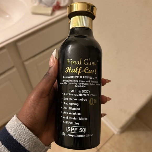 half cast Other - Half-Cast Face & Body Moisturizer - Black & Gold
